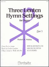 Three Lenten Hymn Settings No. 3 Organ sheet music cover